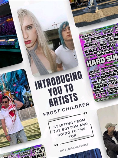 Introducing you to Artists on the Hard Summer Lineup ☀️ FROST CHILDREN @FrostChildren @hardfest @Insomniac #hardsummer #insomniac #raversoftiktok #edmtiktok