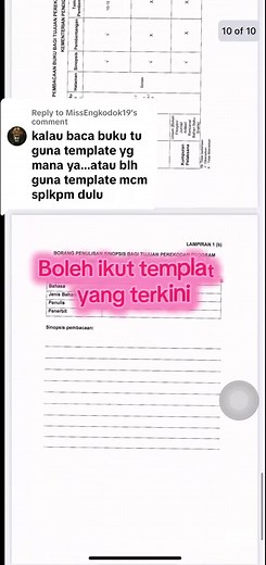 Template Sinopsis dan Surat Keperluan Program