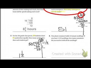 5th Grade Go Math 2.7