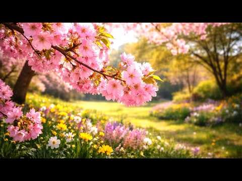 Spring Garden Serenity – 11 Hours of Relaxing Nature Music for Deep Sleep, Study & Stress Relief 🌷🎶