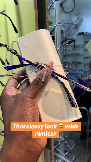 Stylish Rimless Glasses in Nairobi CBD | Eyebuddy Opticians