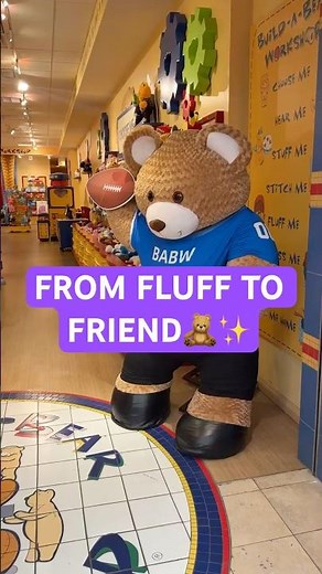 INSIDE THE MAGIC OF BUILD-A-BEAR 🧸✨ #buildabear #stuffedanimals #buildabearexperience