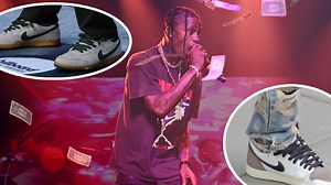 When did Travis Scott start his relationship with Nike?