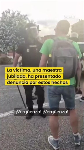 The National Police have opened an investigation into the officer who assaulted the teacher who w...