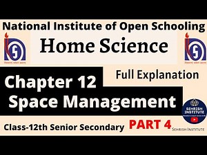 #NIOS Home Science Chapter 12 | Class-12th Sr. Secondary | #nioshomesciencechapter12class12 #nios
