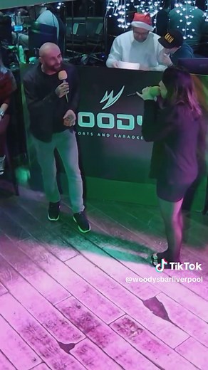 Karaoke Night Cover of Teddy Swims' Song at Woodys Bar Liverpool