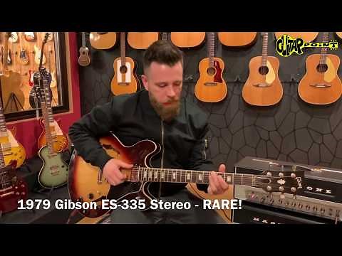 Super rare! 1979 Gibson ES-335 Stereo | GuitarPoint Vintage Guitars