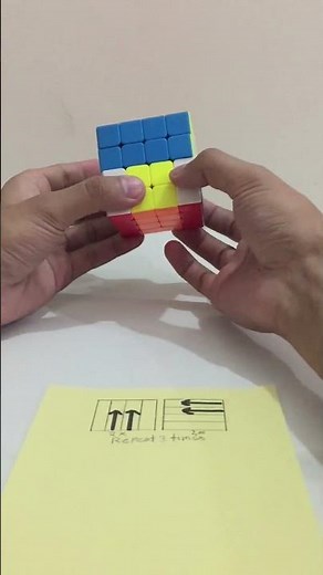 4x4 Rubik’s cube easy trick tutorial