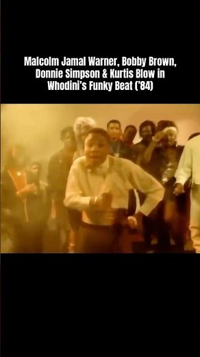 Whodini’s “Funky Beat” 1986 feat. Malcolm Jamal Warner, Bobby Brown, Donnie Simpson & Kurtis Blow
