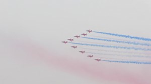 73K views · 1.5K reactions | First public display of 2024 ☑️ Concluded today’s show at Flisvos Marina, Paleo Faliro, along the #Athens coast, with a special flypast. Thank you to the Greek authorities and the Hellenic Air Force for hosting the event and supporting our pre-season training. #RedArrows | RAF Red Arrows | Facebook