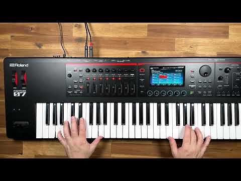 Roland Fantom-07 Sound Demo (NoTalking)