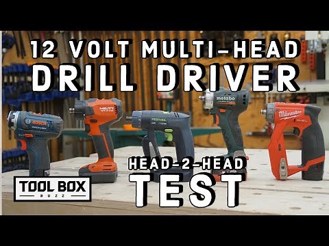 BEST 12V Multi-Head Drill Driver