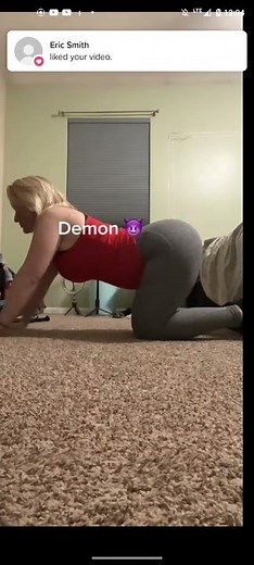 Tiktok demon pose challenge