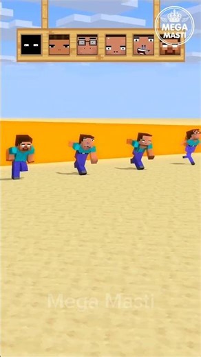 Herobrine Trapped by Lava Choosing Power💀|credit by‪@oreETV‬| #minecraft #shorts