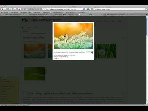 SiteBento - Joomla! - Simple Image Gallery