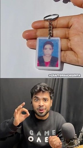 DIY Photo Keychain 🤩