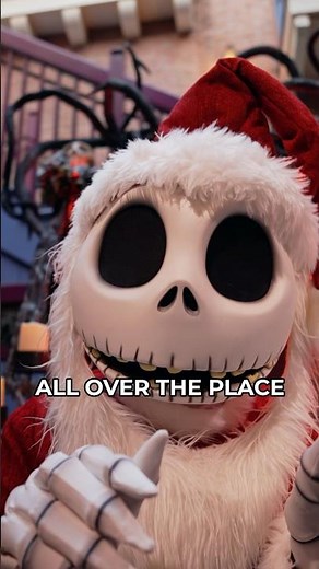 Jack Skellington's Gift for Sally Has HAIRY LEGS?! 🕷️🎅 #disney #shorts