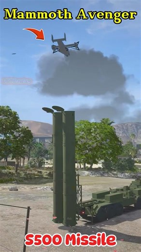 Can the Mammoth Avenger Outrun an S 500 Missile? #gta5 #gta