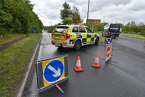 M54 remains closed with 'complex collision investigation' underway