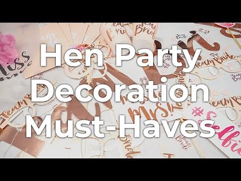 Hen Party Decorations & Accessories: How to Throw an Amazing Hen Party | GoHen & PartyPieces