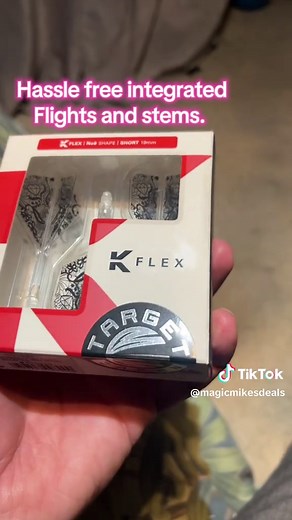 Integrated Flights and Stems for Darts