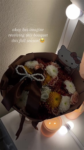 hello kitty fall🤍🍂☕️