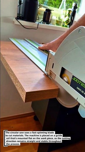 Cut MDF Board Neatly with Festool Circular Saw!