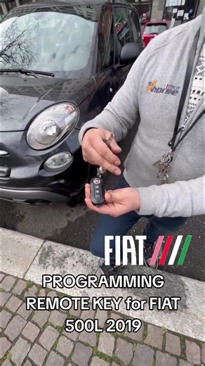 PROGRAMMAZIONE CHIAVE REMOTA per FIAT 500L 2019