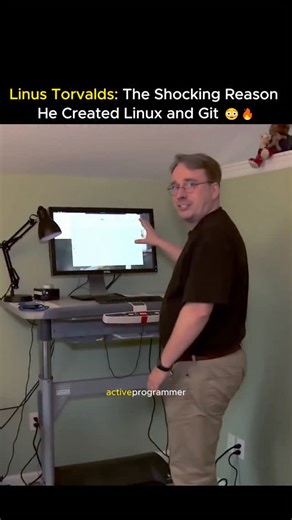 Technology |Business |AI on Instagram: "Linux wasn’t a master plan… and neither was Git. 😂 Linus Torvalds literally built two of the biggest tools in tech — just because he wanted to avoid working with too many people. Here’s the wild part 👇 Linus explains that every project he’s ever created came from something he personally needed. Not hype. Not trends. Not chasing fame. Just building tools to make his own life easier… which accidentally reshaped the entire software world. That’s the kind of