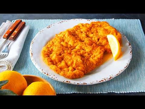 Traditionelles Wiener Schnitzel ganz einfach Zuhause selbst machen
