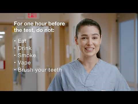 Collecting your gargle sample for a COVID-19 test