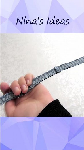 DIY Mini Bag Using Old Jeans In 10 Minutes No Sew - Pocket Purse From Denim - Old Jeans Crafts