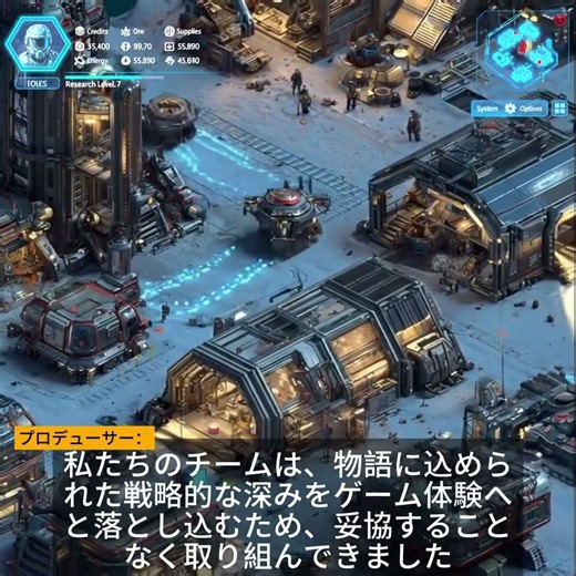 ファウンデーション：銀河フロンティア SNS広告その6【怪しい日本語で話す開発者】