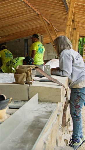 Magnolia Network on Instagram: "Mother-daughter duo, Debbie and Sarah, are hoping for a perfect concrete pour as they build a home based on the last set of plans created by legendary architect Frank Lloyd Wright! Episode 3 of #TheLastWright: Building the Final Home Design of America’s Greatest Architect is now streaming on @hbomax and @discoveryplus!"