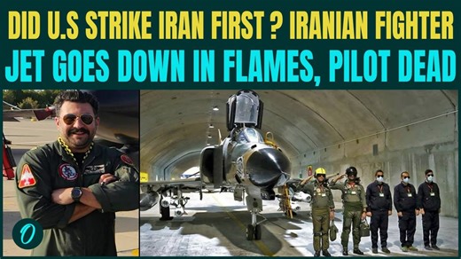 US shoots down Iranian jet? F-4 Phantom II explodes in crash as Trump issues 10-day war ultimatum