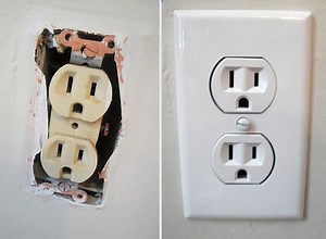 Changing Out an Old Outlet