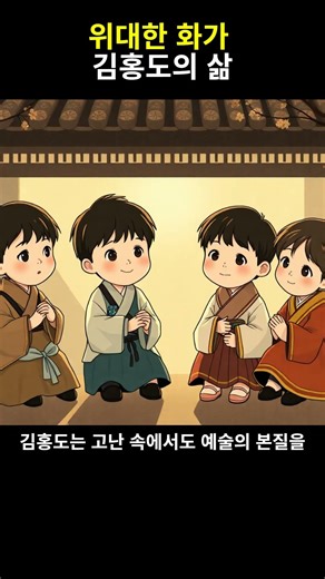 김홍도 그림 속 메시지, 여러분은 찾으셨나요? #역사이야기 #조선시대