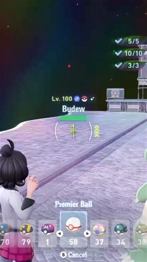 Shiny Budew - Legends ZA #pokemon #legendsza #shinypokemon #shiny #budew #megadimension