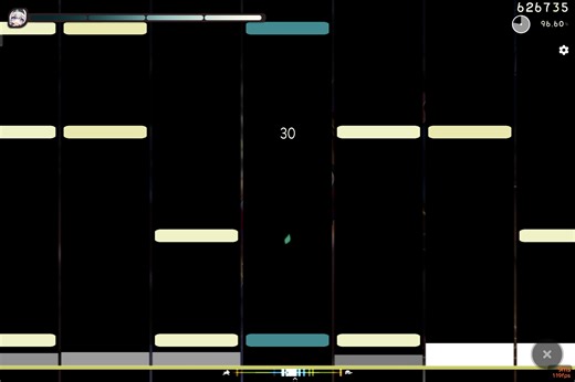 首个移动端7K纯触屏Osu!Lazer体验视频