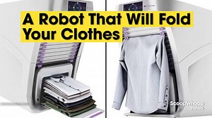 36K views · 324 reactions | Hate folding clothes? This robot says it can do it for you, but not for cheap. | Jist | Facebook