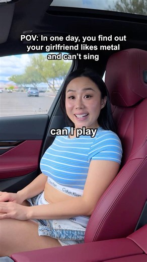 Learned sth new about her 😬 #funny #couplecomedy #comedy #metalhead