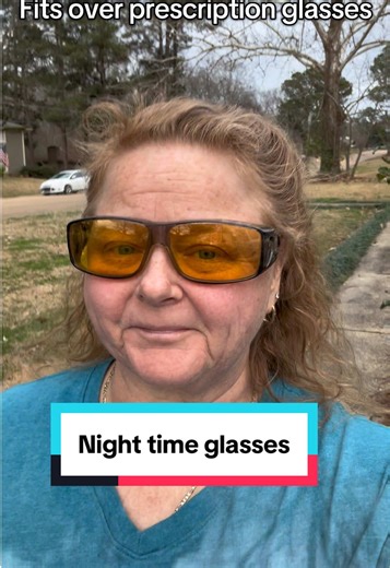Nighttime glare used to bother my eyes so bad. These fit overnight driving glasses help reduce harsh, light and glare without replacing my regular glasses. Simple, lightweight, and easy to keep in my car. #tiktokshopcreatorpicks #nightdriving #drivingglasses #antiglare #nightvision