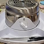 Smores Maker Tabletop Indoor Kit Smores Kit Indoor Smore Maker Tabletop Smores Maker Flameless Electric S'mores Maker Marshmallow Roaster, Movie Night Supplies Housewarming Christmas Gifts 120V 345W