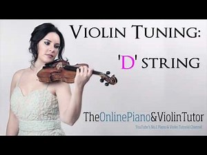 Violin Tuning Note Sound: D STRING