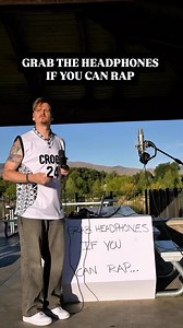 29K views · 1.7K reactions | Bro said he could rap a “LITTLE BIT”  Grab the headphones if you can rap! #ChristianRap #Rap #Rapper #ForrestFrank #bizzle #Mgk #Christian #ForYou #ViralReel | Kurtis Hoppie | Facebook