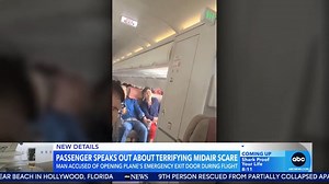 9.5K views · 88 reactions | A passenger who sat next to the man accused of opening plane's emergency exit door during a flight across South Korea says he feared for his life during the mid-air scare. https://gma.abc/2UKP3ch | Good Morning America | Facebook