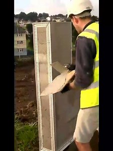 Short video of K Mix GP Mortar being applied to a sample panel in preparation for a 7 year project #KRend | K Rend