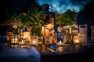 Create a welcoming atmosphere in your garden with these outdoor candles