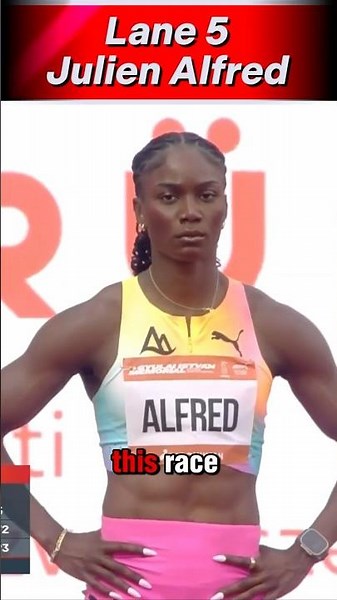 JULIEN ALFRED JUST SHOCKED THE SPRINT WORLD! ⚡ 10.87