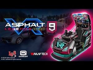 Drive A Virtual Supercar In Asphalt 9 Legends Arcade VR by LAI Games (IAAPA 2022)